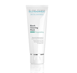 Себорегулирующая детокс маска с черным бамбуковым углем  BLACK CLEARING MASK